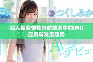 深入探索慣性導(dǎo)航技術(shù)中的IMU應(yīng)用與發(fā)展趨勢
