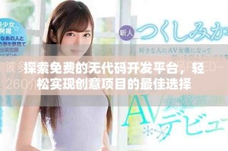 探索免費(fèi)的無代碼開發(fā)平臺(tái)，輕松實(shí)現(xiàn)創(chuàng)意項(xiàng)目的最佳選擇