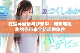 在追尋愛情與夢想中，難哄電視劇給你帶來全新觀劇體驗