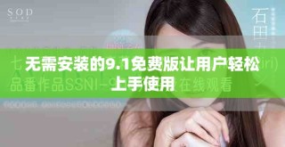 無需安裝的9.1免費(fèi)版讓用戶輕松上手使用