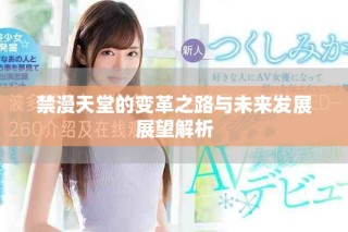 禁漫天堂的變革之路與未來發(fā)展展望解析