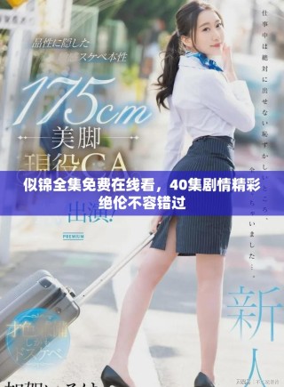 似錦全集免費在線看，40集劇情精彩絕倫不容錯過