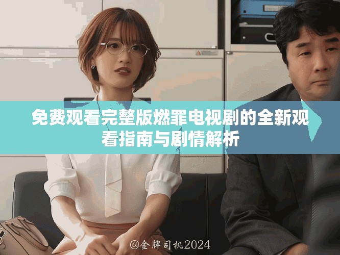 免費(fèi)觀看完整版燃罪電視劇的全新觀看指南與劇情解析
