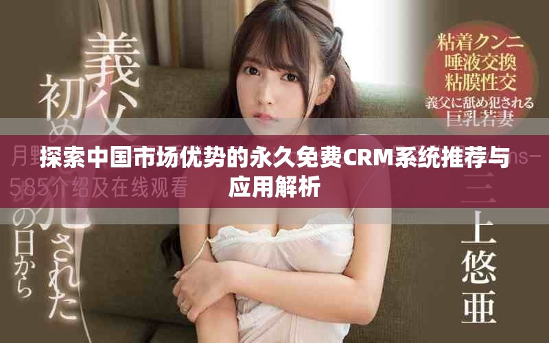 探索中國市場優(yōu)勢的永久免費(fèi)CRM系統(tǒng)推薦與應(yīng)用解析