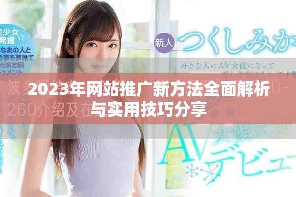 2023年網(wǎng)站推廣新方法全面解析與實(shí)用技巧分享