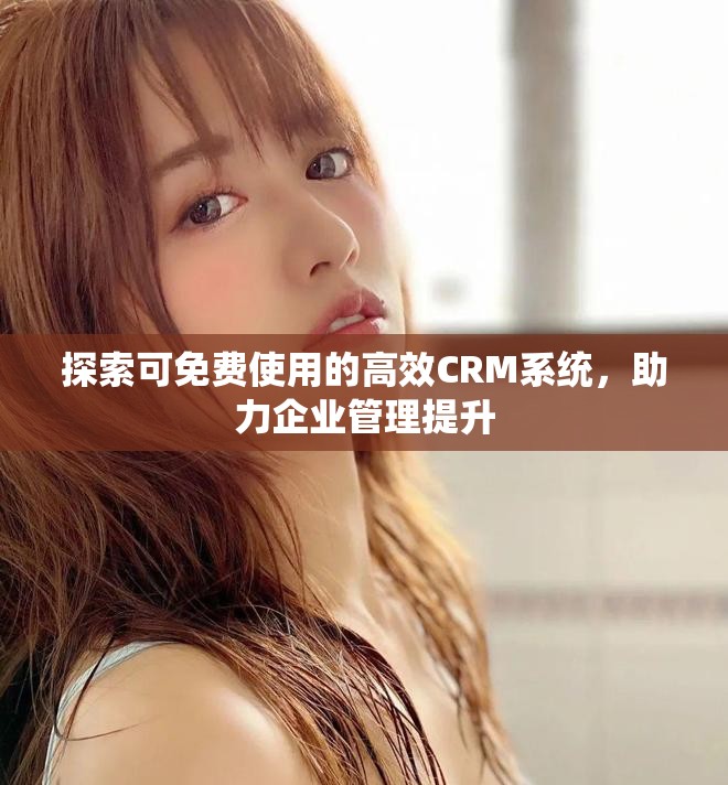 探索可免費使用的高效CRM系統(tǒng)，助力企業(yè)管理提升
