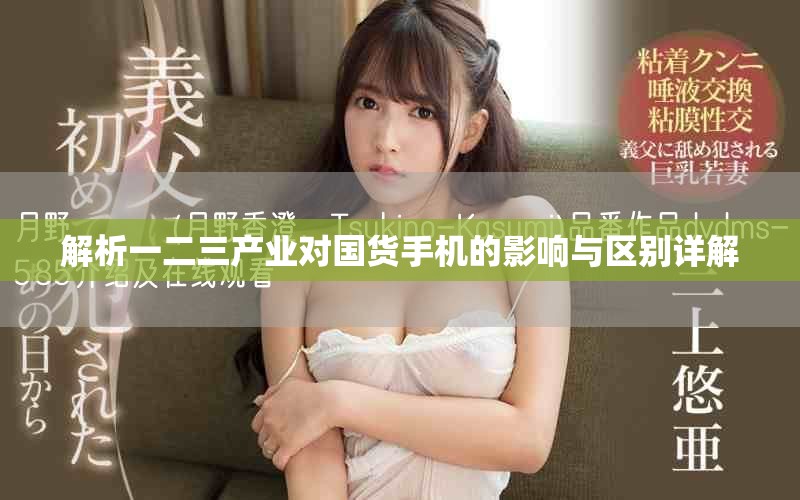 解析一二三產(chǎn)業(yè)對(duì)國貨手機(jī)的影響與區(qū)別詳解