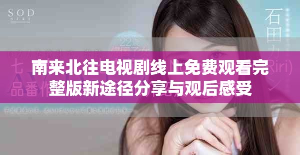 南來(lái)北往電視劇線上免費(fèi)觀看完整版新途徑分享與觀后感受