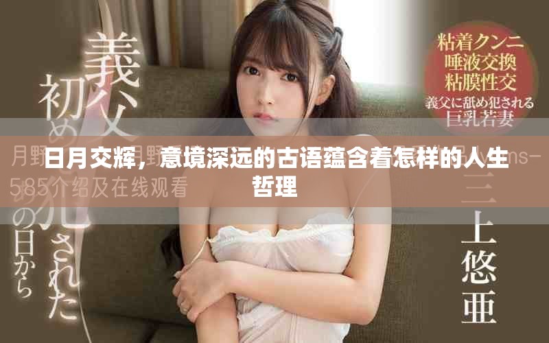 日月交輝，意境深遠(yuǎn)的古語蘊(yùn)含著怎樣的人生哲理
