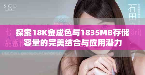 探索18K金成色與1835MB存儲(chǔ)容量的完美結(jié)合與應(yīng)用潛力