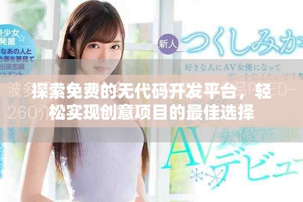 探索免費的無代碼開發(fā)平臺，輕松實現創(chuàng)意項目的最佳選擇