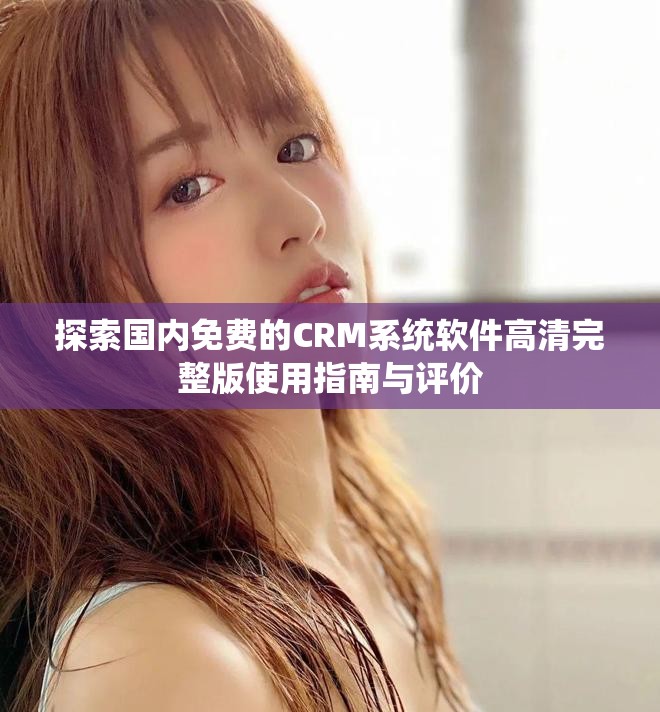 探索國內(nèi)免費(fèi)的CRM系統(tǒng)軟件高清完整版使用指南與評價