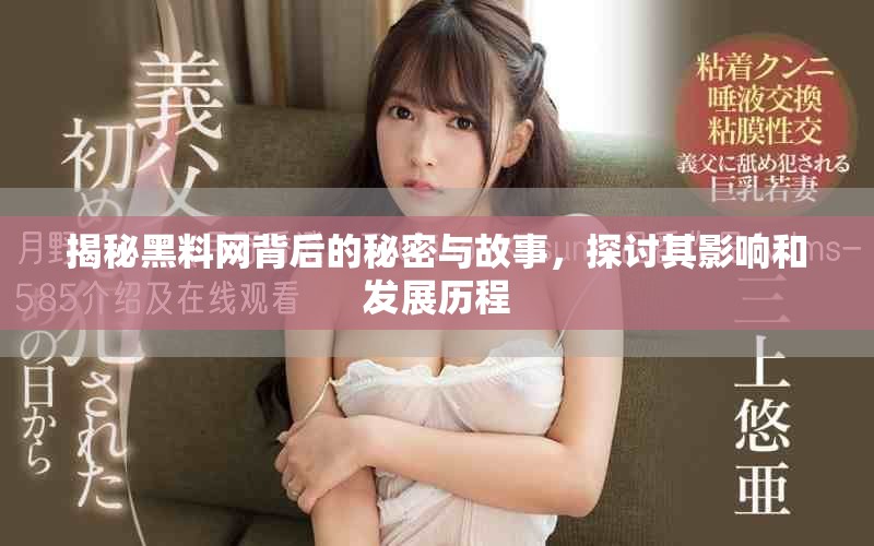 揭秘黑料網(wǎng)背后的秘密與故事，探討其影響和發(fā)展歷程