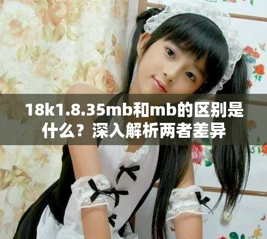 18k1.8.35mb和mb的區(qū)別是什么？深入解析兩者差異
